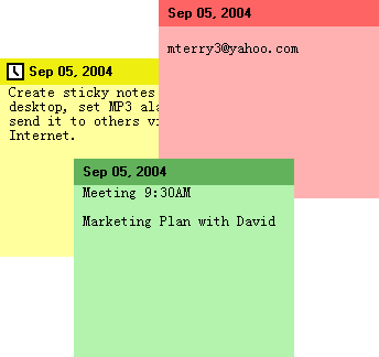 Post It Notes MP3 Screenshot